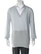 Gucci Cashmere V-Neck Polo Sweater