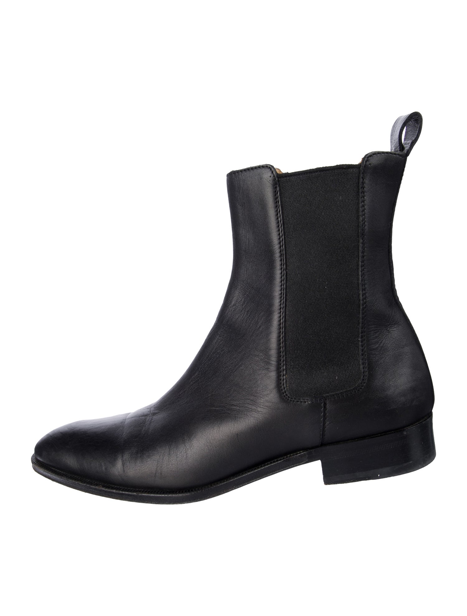 Gucci Vintage Leather Chelsea Boots