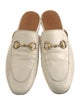 Gucci Horsebit Accent Leather Mules