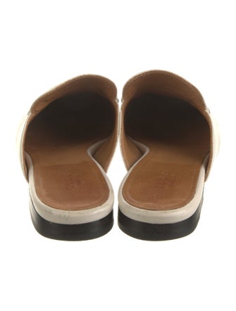 Gucci Horsebit Accent Leather Mules