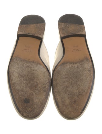 Gucci Horsebit Accent Leather Mules