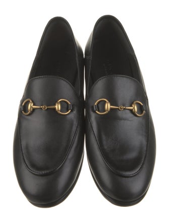 Gucci Horsebit Accent Leather Loafers