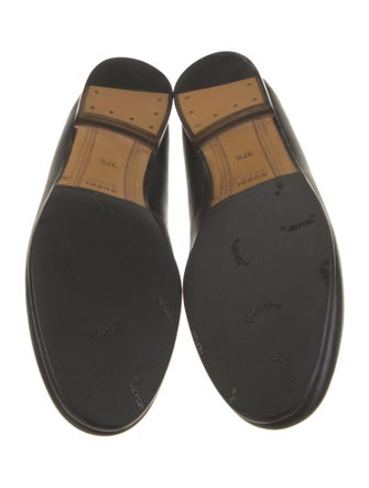 Gucci Horsebit Accent Leather Loafers