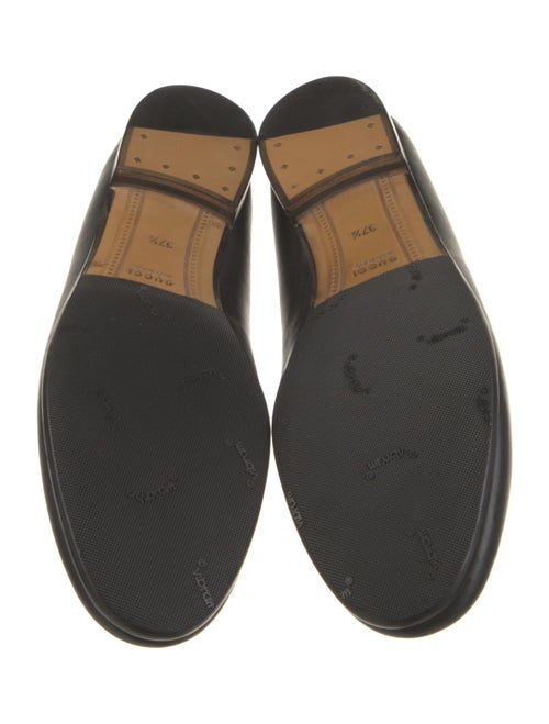 Gucci Horsebit Accent Leather Loafers