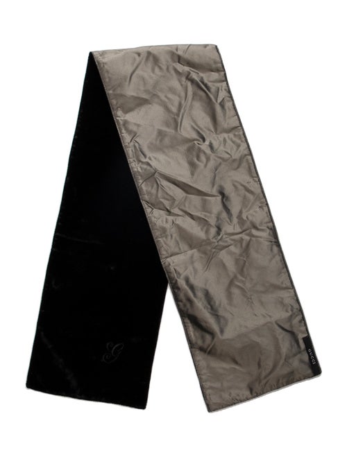 Gucci Velvet Printed Scarf