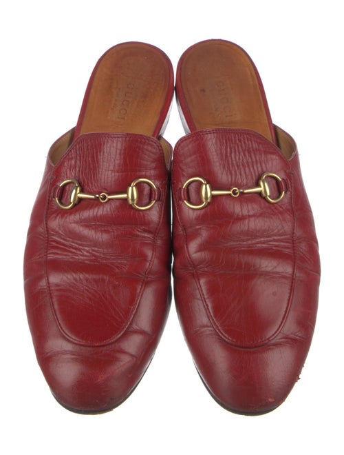 Gucci Leather Mules