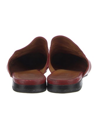 Gucci Leather Mules