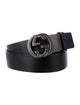 Gucci Interlocking G Logo Leather Belt