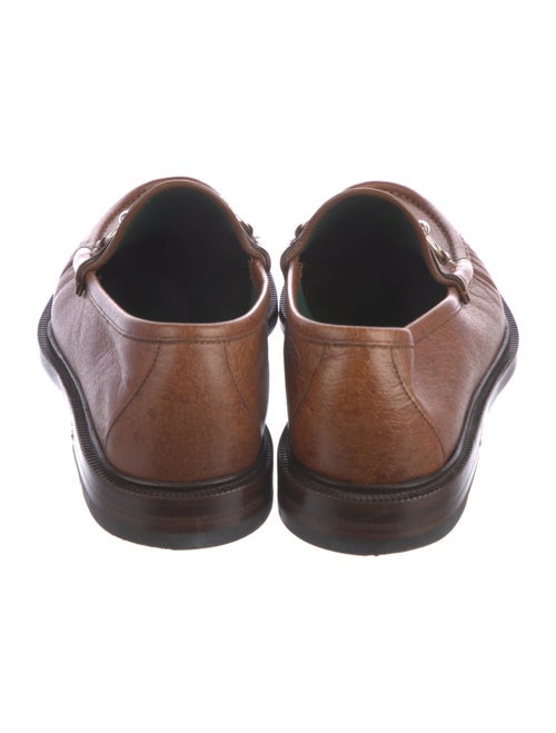 Gucci Horsebit Accent Leather Loafers