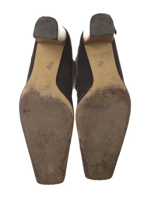 Gucci Leather Trim Embellishment Boots