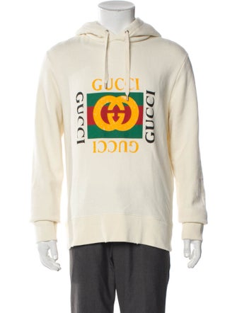 Gucci Web Accent Crew Neck Hoodie