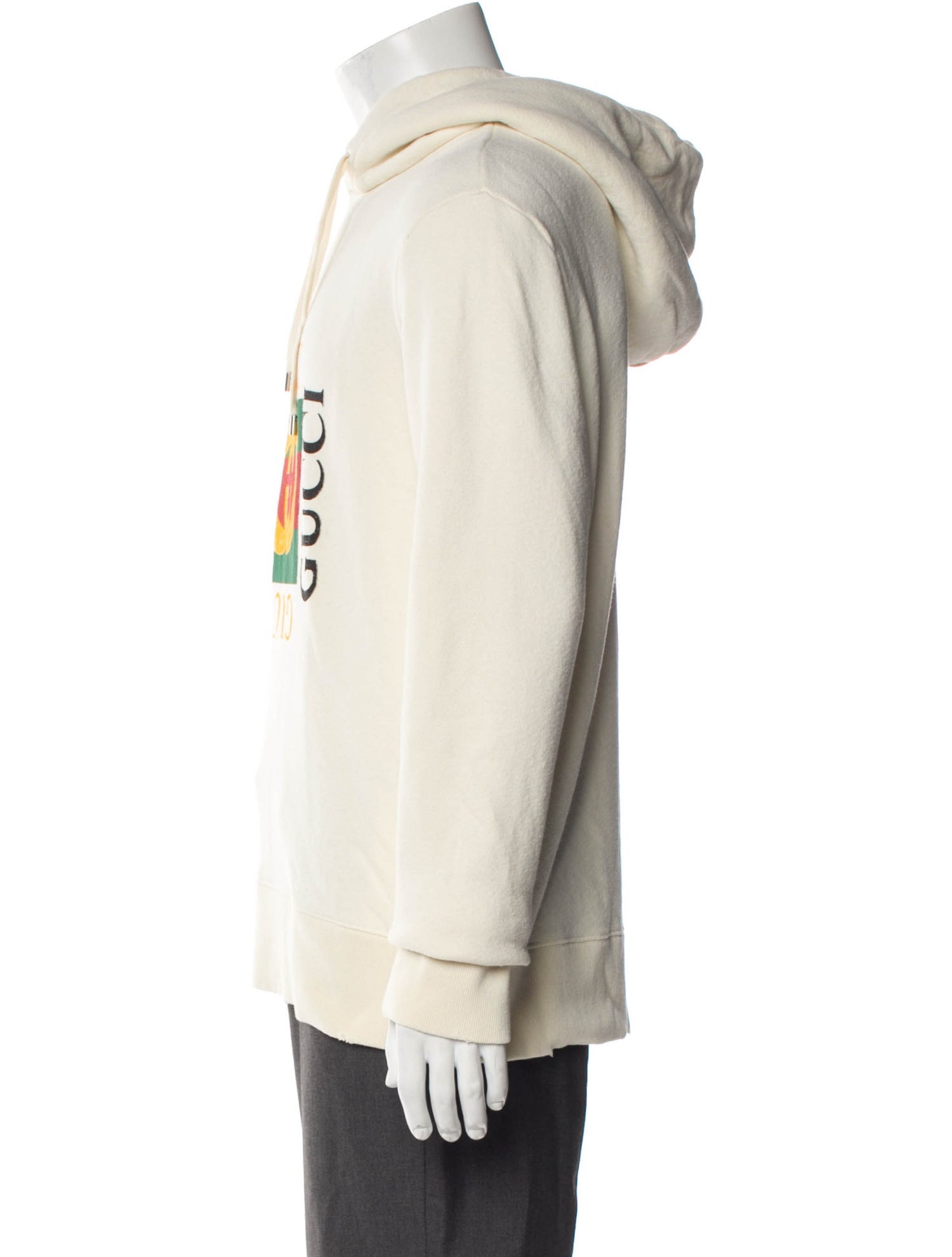 Gucci Web Accent Crew Neck Hoodie