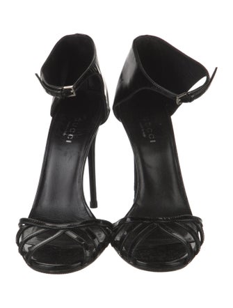 Gucci Patent Leather Sandals