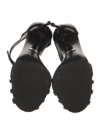 Gucci Patent Leather Sandals