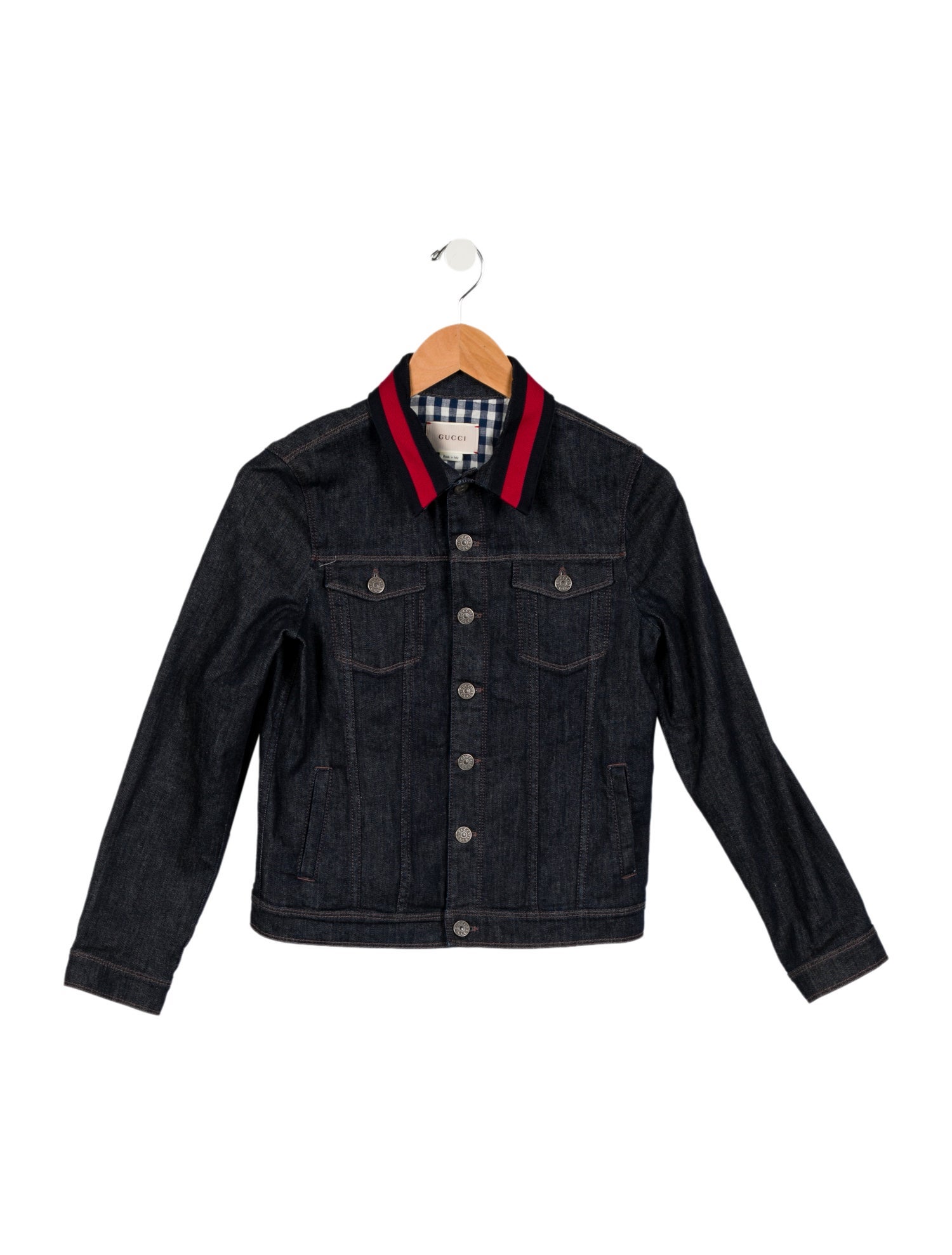 Gucci Kids' Denim Casual Jacket