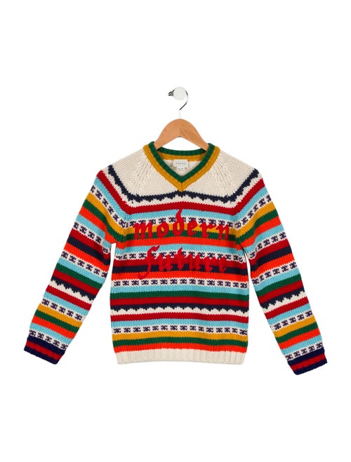 Gucci Kids' Knit Striped Sweater