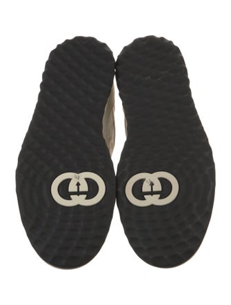 Gucci Interlocking G Logo Leather Sneakers
