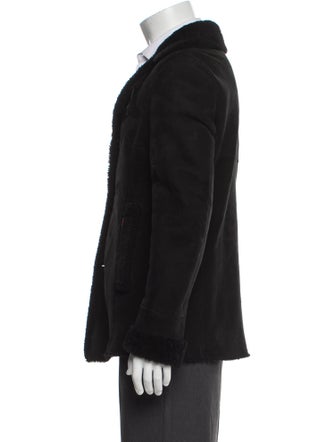 Gucci Late 2000's - Early 2010's Leather Peacoat