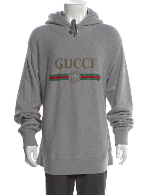Gucci Interlocking G Logo Crew Neck Hoodie