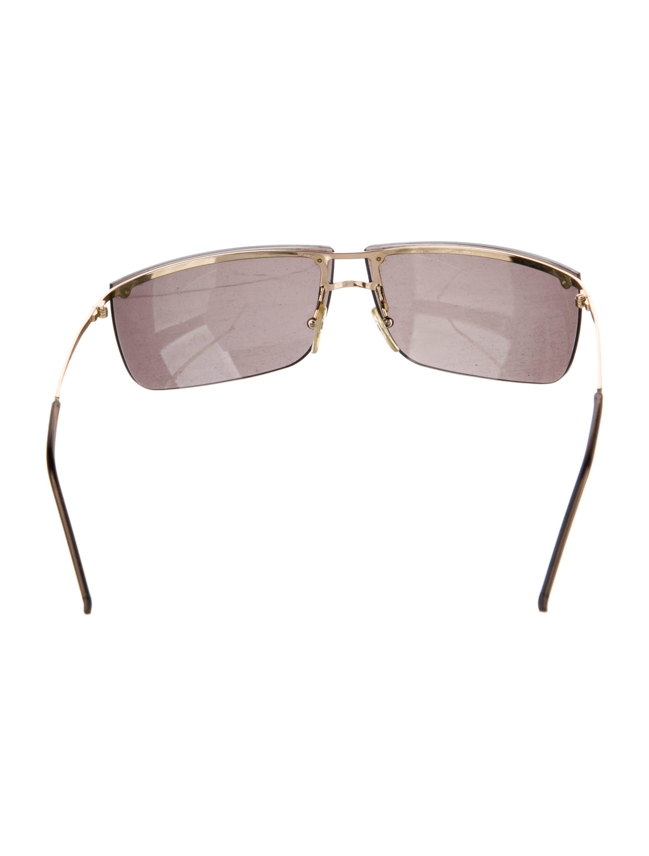 Gucci Signature Logo Square Sunglasses