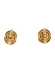 Gucci 18K Tourmaline Interlocking G Stud Earrings