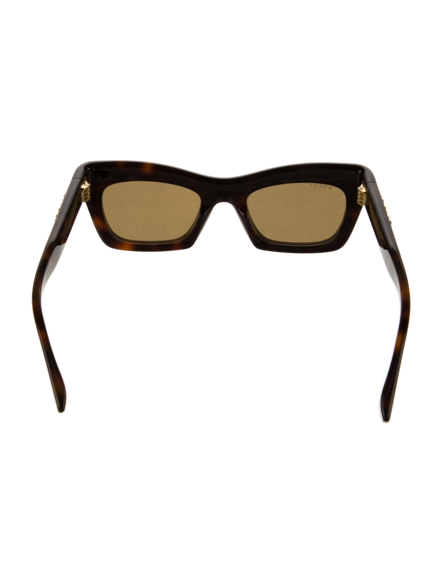 Gucci Wayfarer Tinted Sunglasses Interlocking G Logo Sunglasses