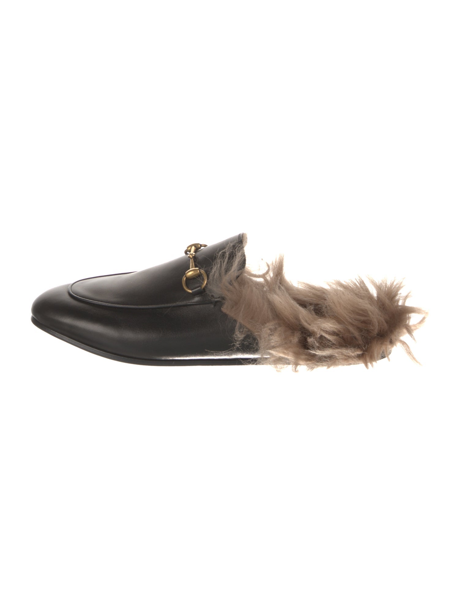 Gucci 1955 Horsebit Accent Leather Mules