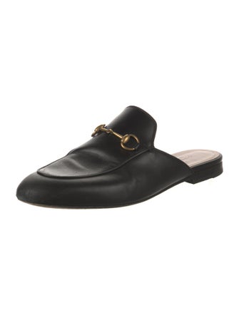 Gucci Leather Mules