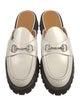 Gucci Horsebit Accent Leather Mules
