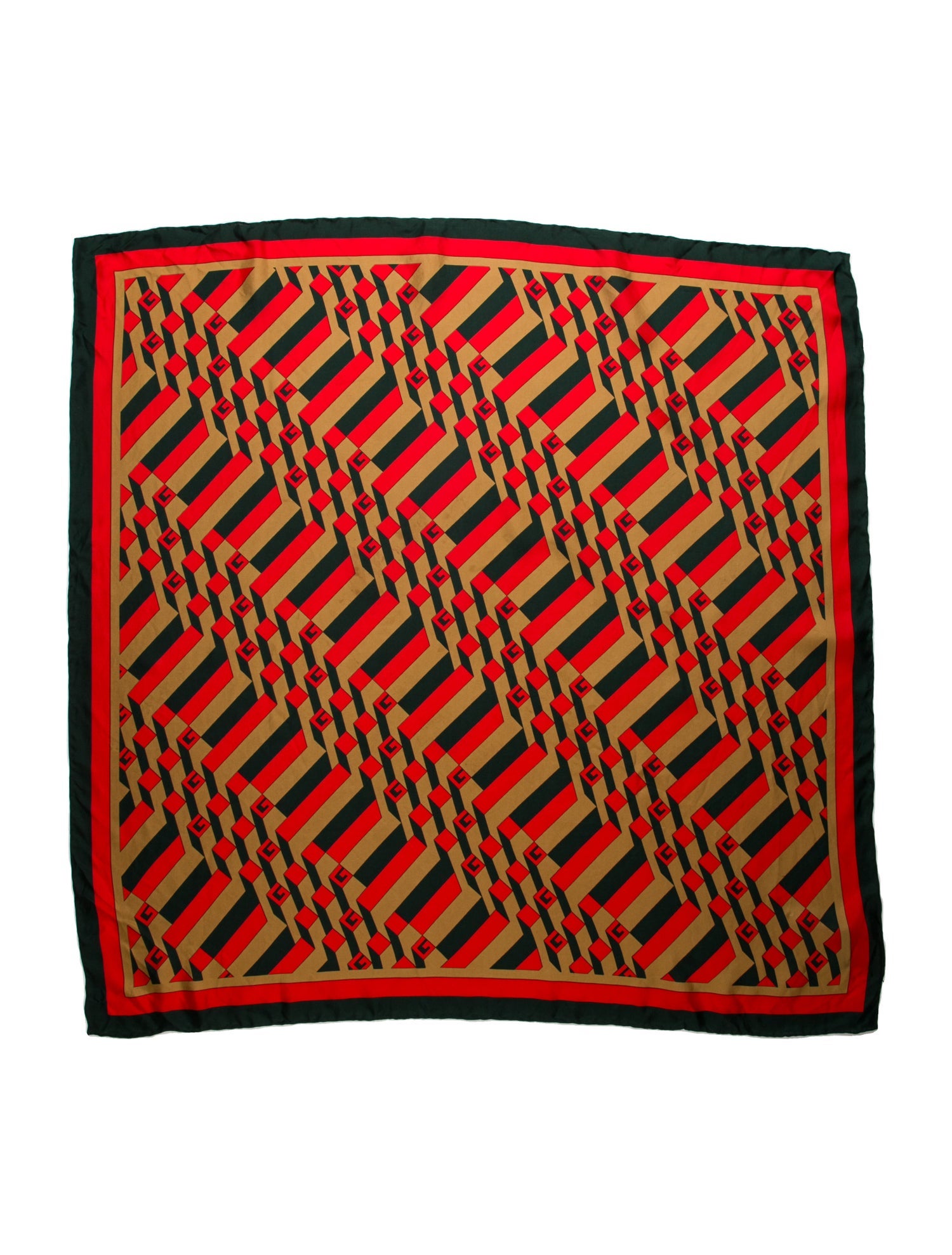 Gucci Silk Printed Scarf