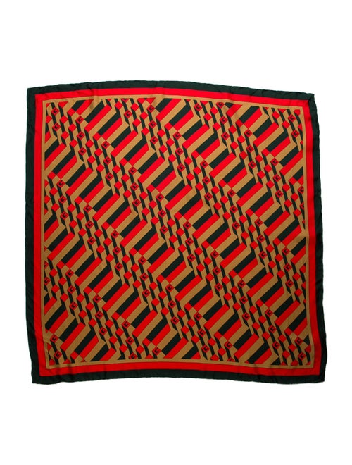 Gucci Silk Printed Scarf