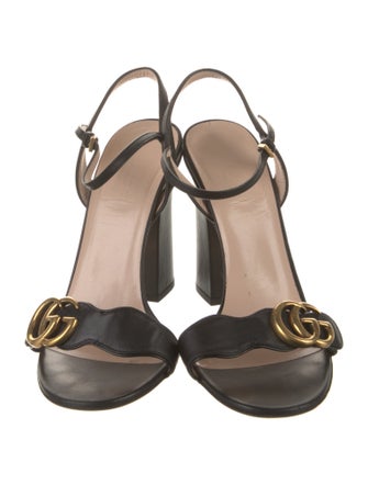 Gucci Leather Slingback Pumps