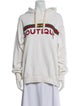 Gucci Web Accent Crew Neck Hoodie