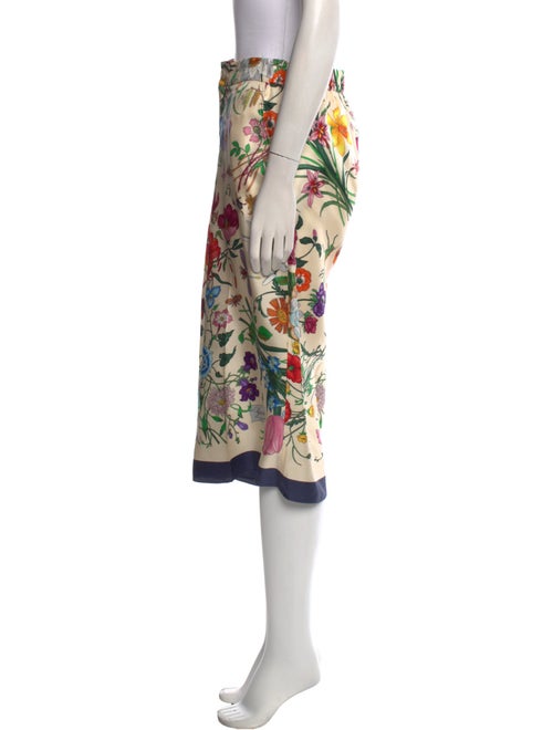 Gucci Silk Wide Leg Pants