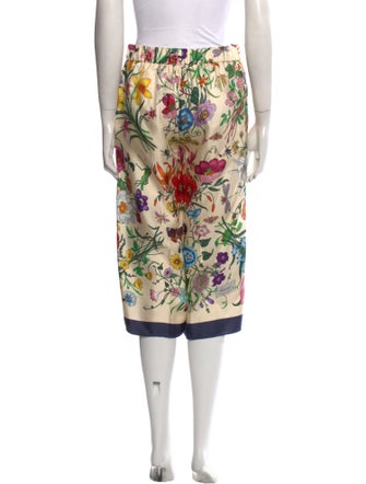 Gucci Silk Wide Leg Pants