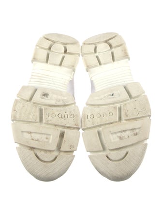 Gucci Leather Colorblock Pattern Hiking Boots