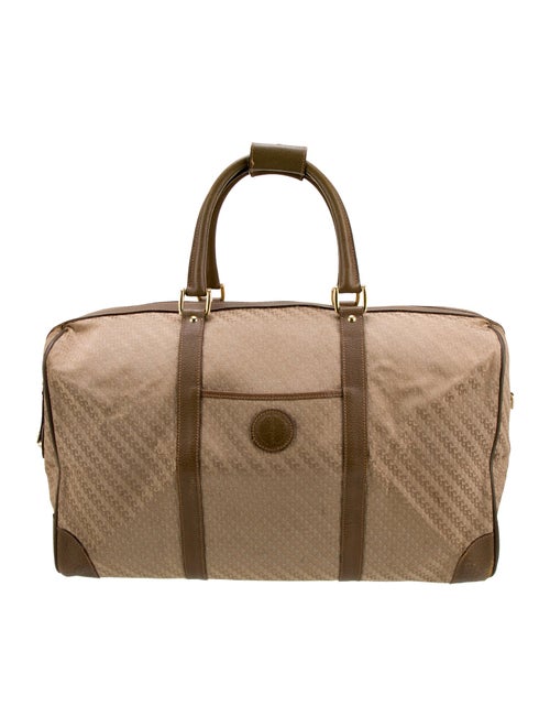 Gucci Canvas Boston Bag