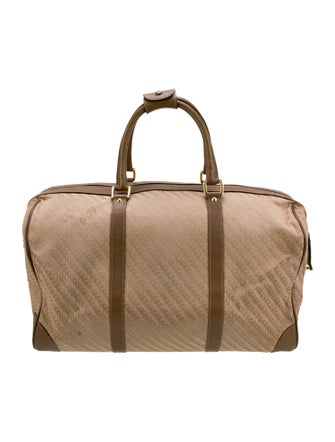 Gucci Canvas Boston Bag