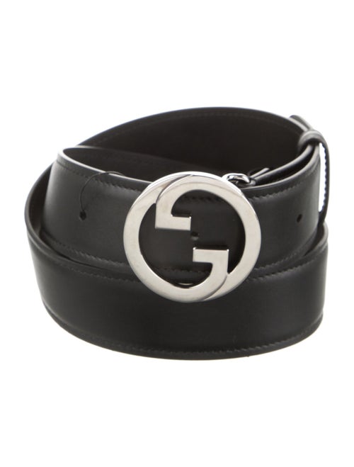 Gucci Interlocking G Logo Leather Belt Kit