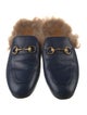 Gucci 1955 Horsebit Accent Leather Mules
