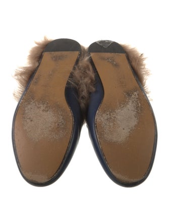 Gucci 1955 Horsebit Accent Leather Mules