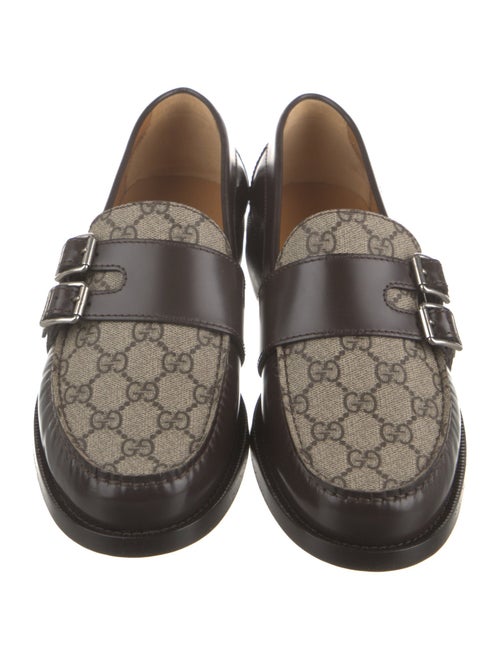 Gucci GG Supreme Leather Loafers