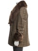 Gucci Check Hunting Jacket Wool Overcoat