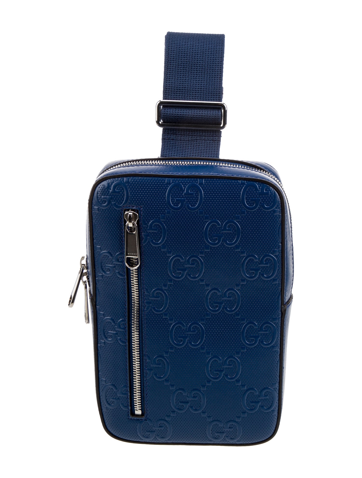 Gucci GG Embossed Crossbody Bag w/ Tags