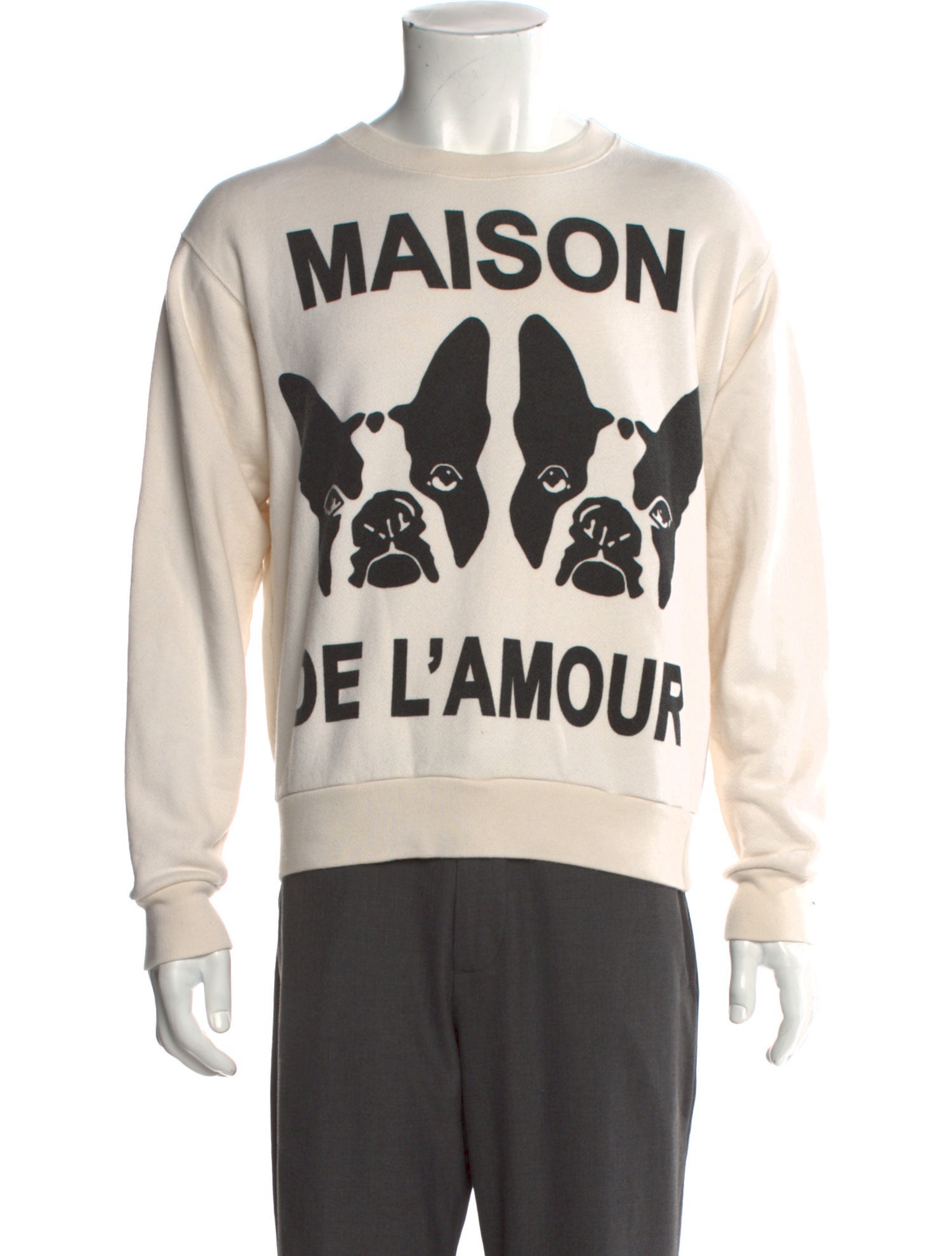 Gucci Maison De L'Amour Graphic Print Sweatshirt