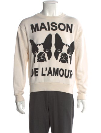 Gucci Maison De L'Amour Graphic Print Sweatshirt
