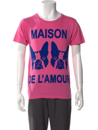 Gucci Graphic Print Crew Neck T-Shirt