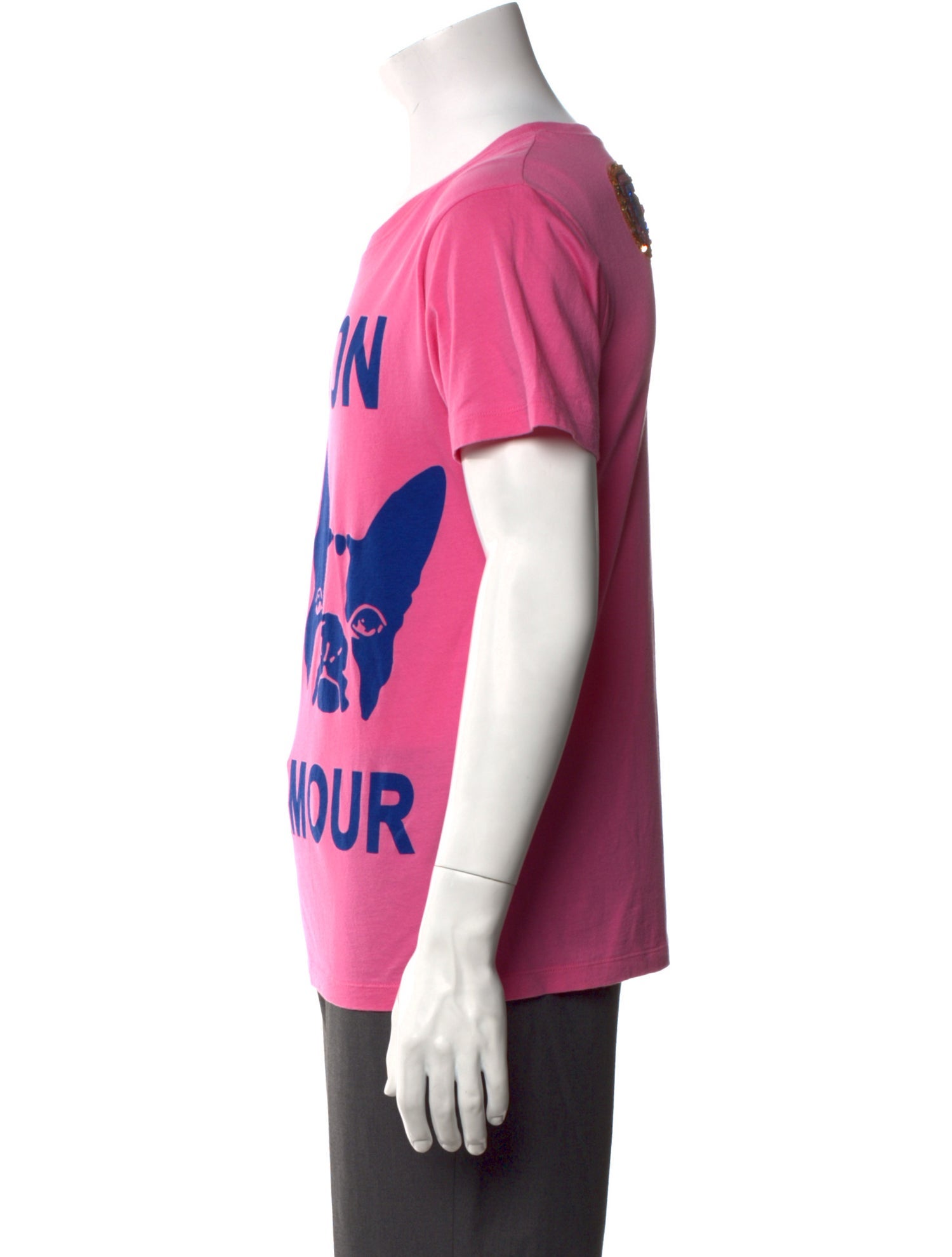 Gucci Graphic Print Crew Neck T-Shirt