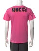 Gucci Graphic Print Crew Neck T-Shirt