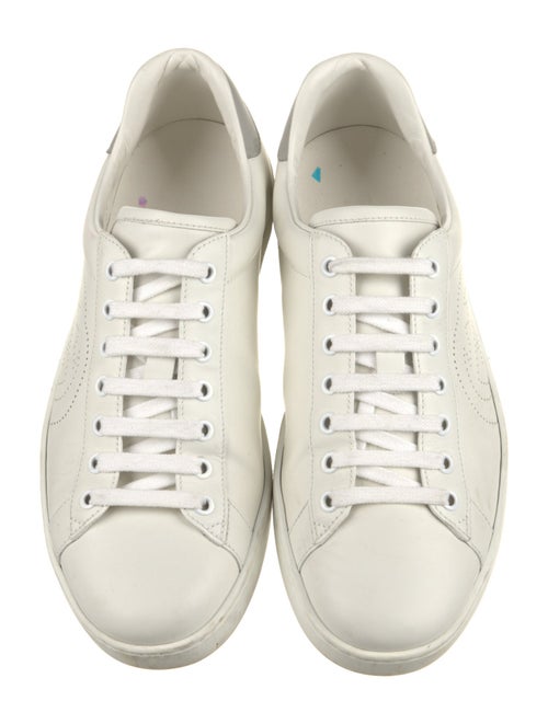 Gucci Interlocking G Logo Leather Sneakers